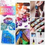 12 Vibrant Colors of Liquid Epoxy Resin Pigment