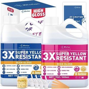 High Gloss Epoxy Resin - 34oz Yellowing Resistant