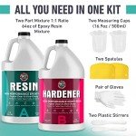 Ultra-Gloss Epoxy Resin Kit for Art & Crafts