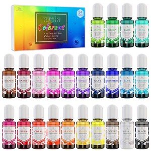 24 Colors UV Resin Pigment for DIY Art