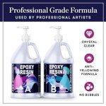 1 Gallon Epoxy Resin Craft Kit - Non-Toxic