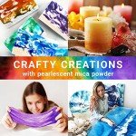 24-Color Mica Powder Set for Crafts