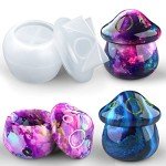 Mushroom Jar Silicone Molds for Resin Art