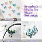Butterfly Wing Silicone Molds for Resin Earrings