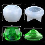 Mushroom Jar Silicone Molds for Resin Art