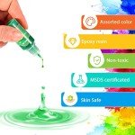 Vibrant 12-Color Epoxy Resin Pigment Set