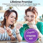 Epoxy Resin Starter Kit for Beginners - 208 pcs