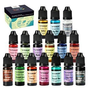 16-Color Concentrated Epoxy Resin Dye Set