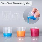 Resin Art Mixing Cups & Sticks Kit - 200 Pcs