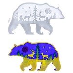 Polar Bear Resin Mold for Epoxy Art Projects