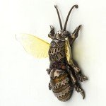 Steampunk Bumblebee Resin Wall Art Sculpture