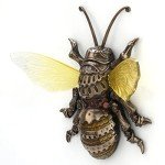 Steampunk Bumblebee Resin Wall Art Sculpture