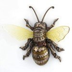 Steampunk Bumblebee Resin Wall Art Sculpture