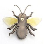 Steampunk Bumblebee Resin Wall Art Sculpture