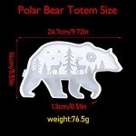 Polar Bear Resin Mold for Epoxy Art Projects