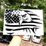 American Flag Eagle Wall Art Resin Mold