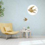 Flying Birds Resin Wall Art for Home Decor