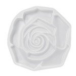 Rose-Shaped Silicone Tray and Coaster Molds