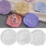 Rose-Shaped Silicone Tray and Coaster Molds