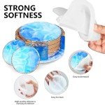 10-Piece Silicone Molds for Resin Coasters