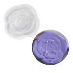 Rose-Shaped Silicone Tray and Coaster Molds