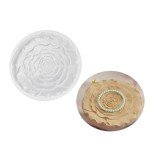 Rose-Shaped Silicone Tray and Coaster Molds