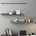 Set of 3 Gold Thinker Statues for Decor