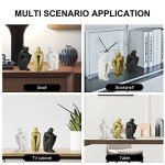Mini Thinker Style Resin Statues Set of 3