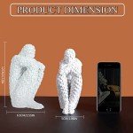 Mini Thinker Style Resin Statues Set of 3