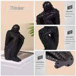 Mini Thinker Style Resin Statues Set of 3