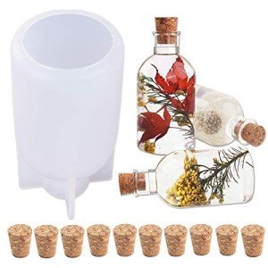 Creative Bottle Shape Resin Lamp Shade Mold Set