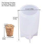 Creative Bottle Shape Resin Lamp Shade Mold Set