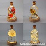 Creative Bottle Shape Resin Lamp Shade Mold Set