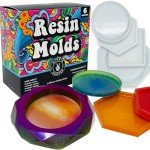 Silicone Mold Set for Resin Ashtrays & Trays