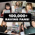 Silicone Mold Set for Resin Ashtrays & Trays