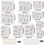 Resin Earrings Molds Kit - 171 Pieces, Assorted Shapes
