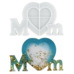 DIY Mom-Shaped Resin Photo Frame Mold