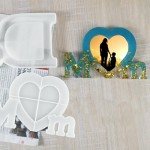 DIY Mom-Shaped Resin Photo Frame Mold