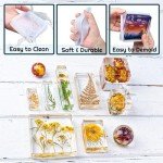 12-Piece 4-Inch Glossy Resin Mold Set