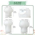 Mushroom Shaped Resin Molds for Unique Vases
