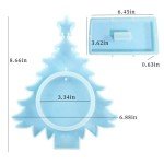 Large Christmas Tree Resin Photo Frame Mold