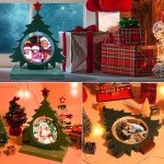 Large Christmas Tree Resin Photo Frame Mold