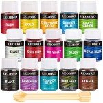 15 Colors Holographic Fine Glitter for Crafts