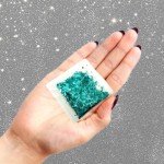 Iridescent Holographic Glitter Flakes for Resin Art