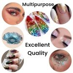 Iridescent Holographic Glitter Flakes for Resin Art