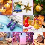 48-Color Glitter Set for Art and Crafts