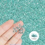 24 Color Crushed Glass for Resin Art Projects