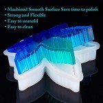 Maple Leaf Epoxy Resin Mold Kit with Sequins