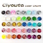 40-Color Holographic Glitter Mix for Crafting