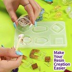 LEOBRO 41PCS Extra Fine Glitter Resin Kit